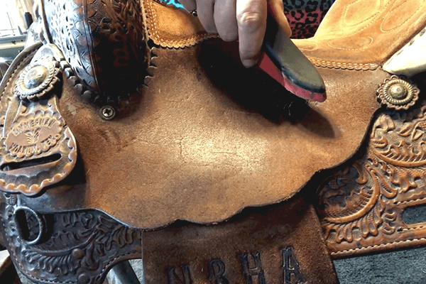 How to Clean Suede Saddle Seat